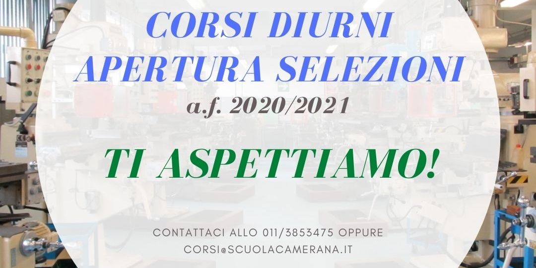 Apertura selezioni 2020_2021